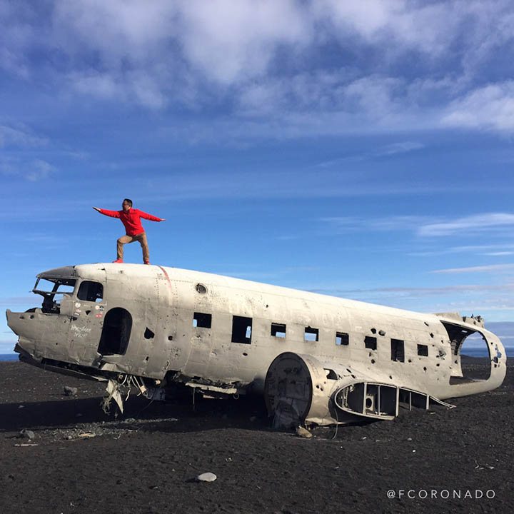 ruina de avion en islandia