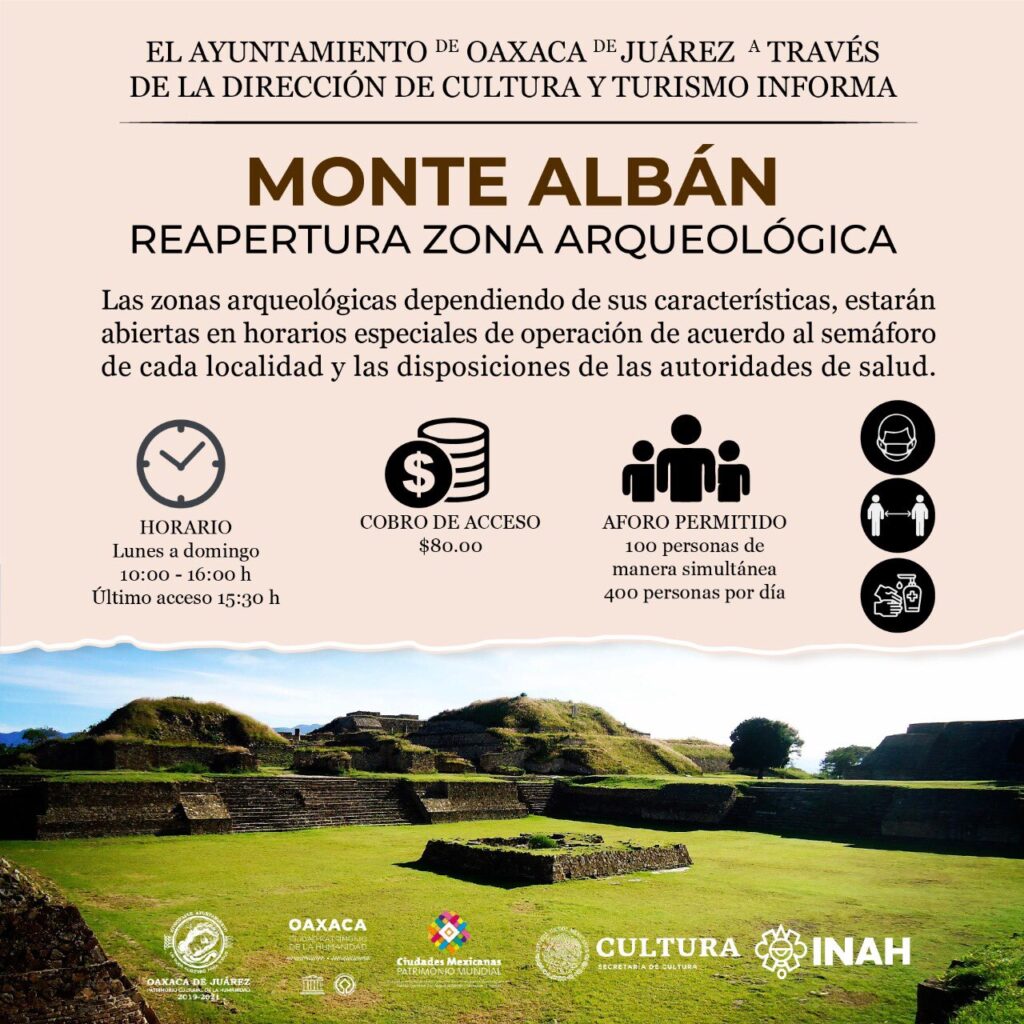información de Monte Albán