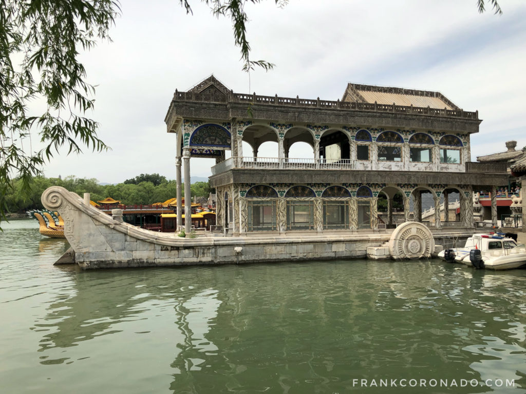 barco palacio de verano