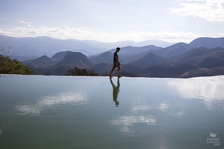 paseo en Hierve el agua