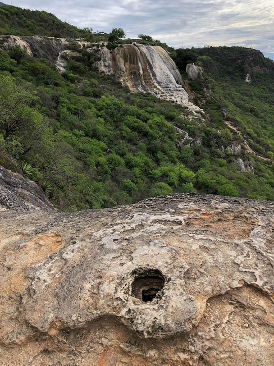 ojo de agua seco