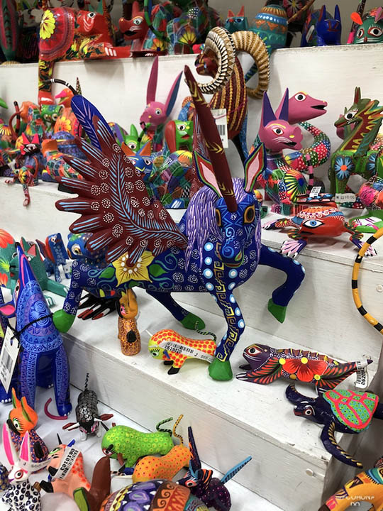 alebrijes de madera