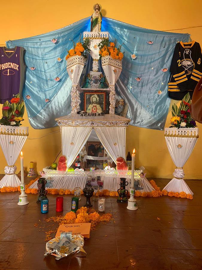 altar de muerto de huaquechula