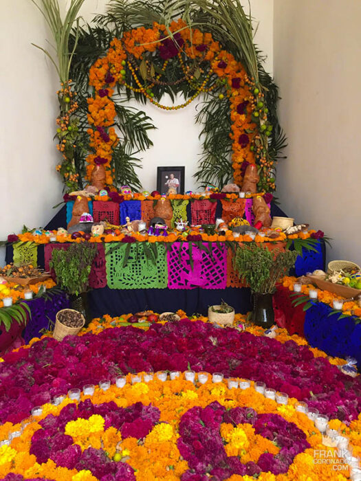 alters de dia de muertos en oaxaca