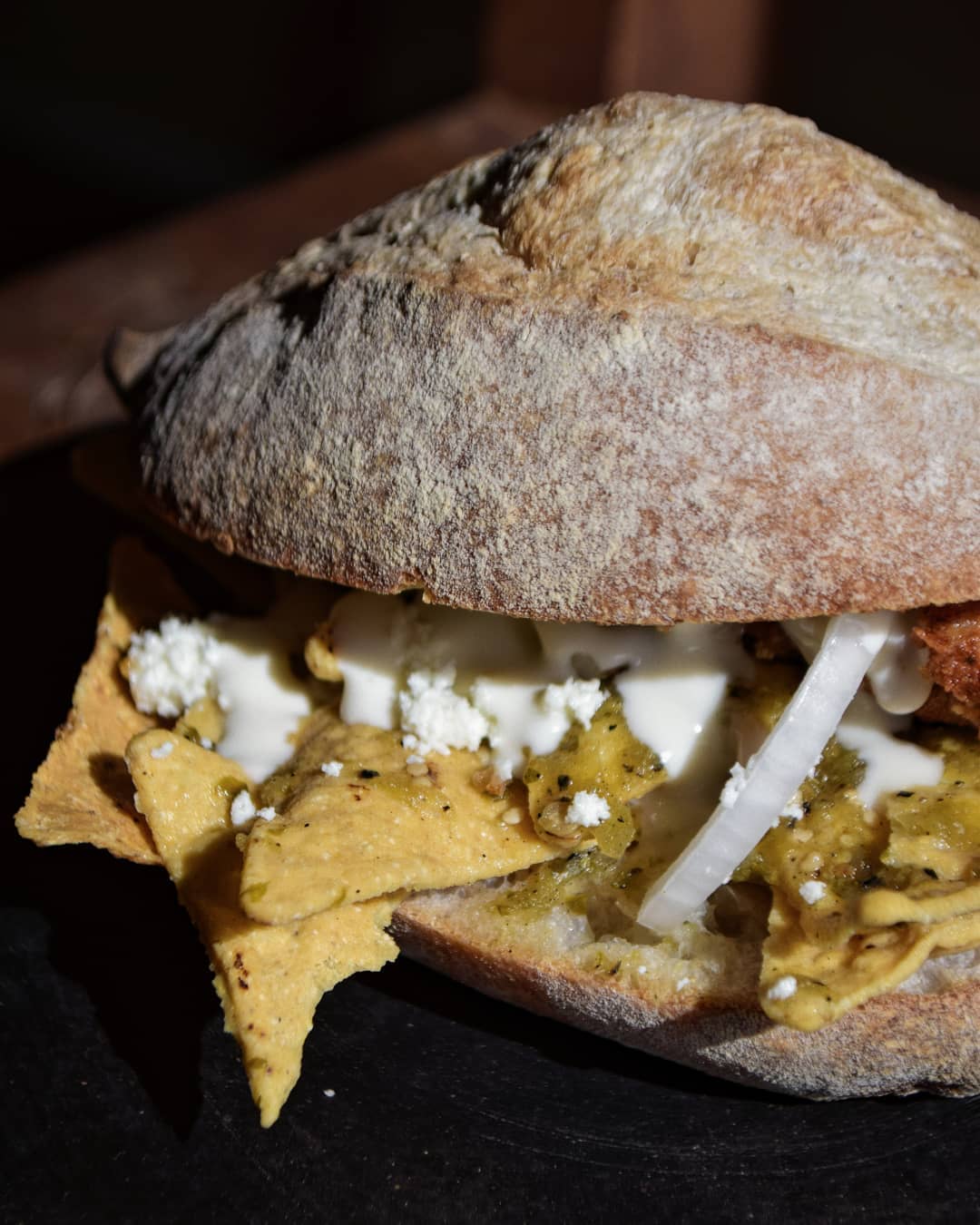 torta de chilaquiles en oaxaca