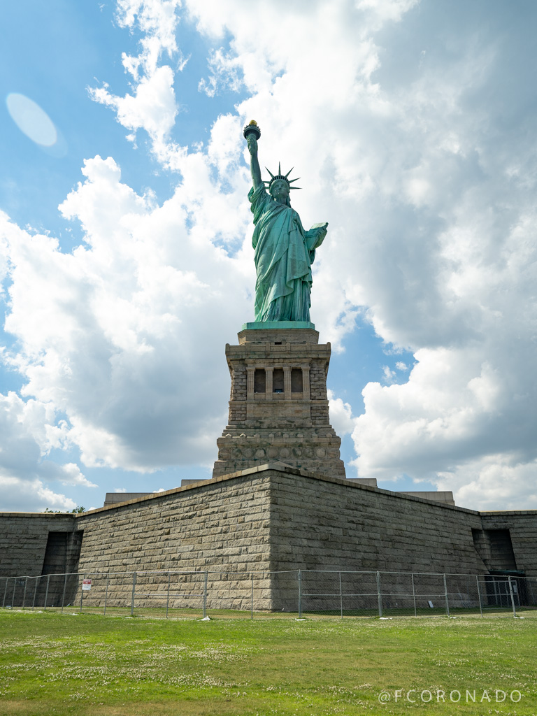 La estatua de la libertad en nueva york