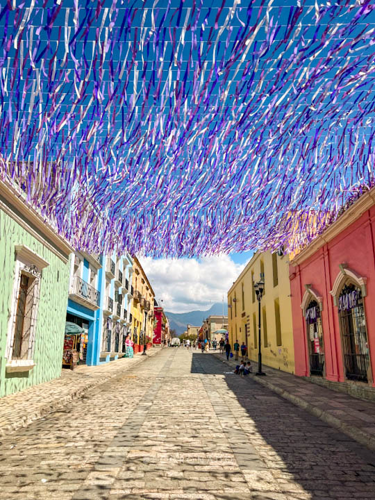 calles de oaxaca en semana santa