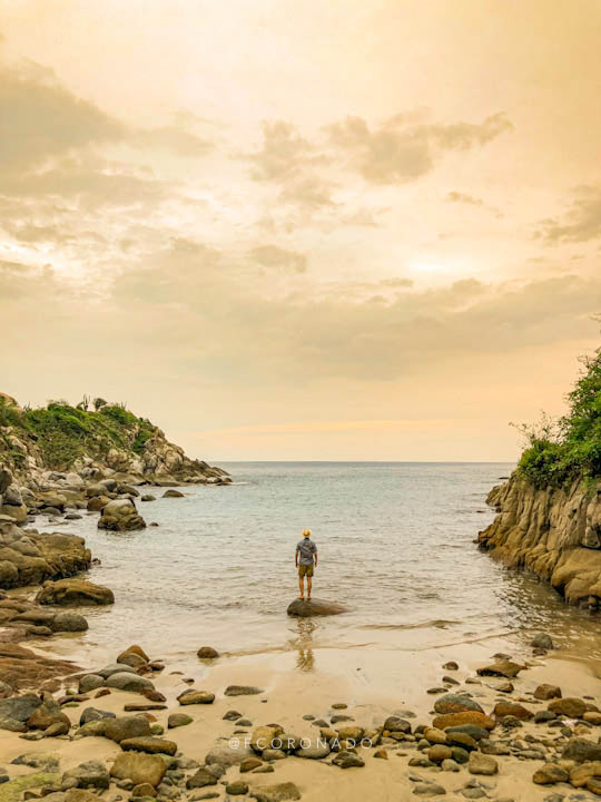 playa escondida en huatulco oaxaca