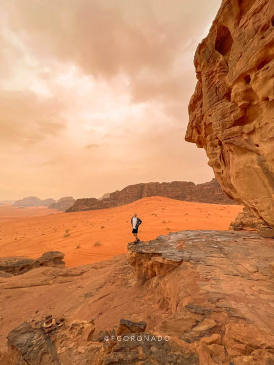 desierto de wadi rum