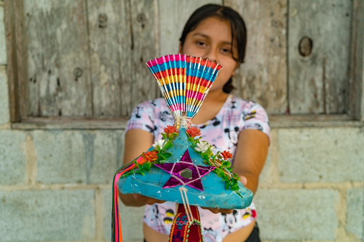 abanico de mujer danza de los voladores