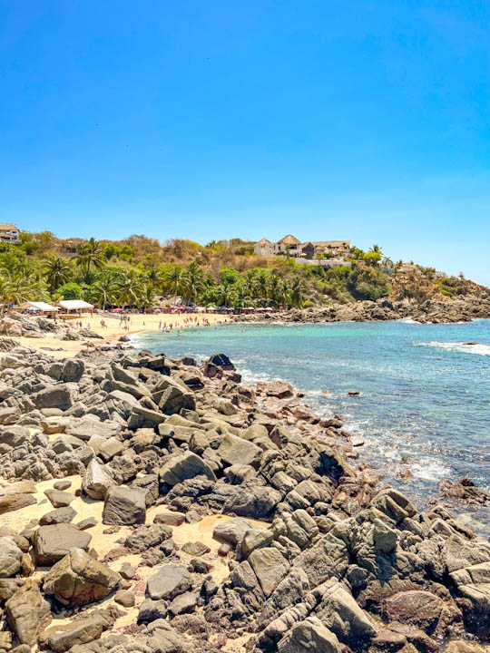 playa manzanillo en Puerto escondido