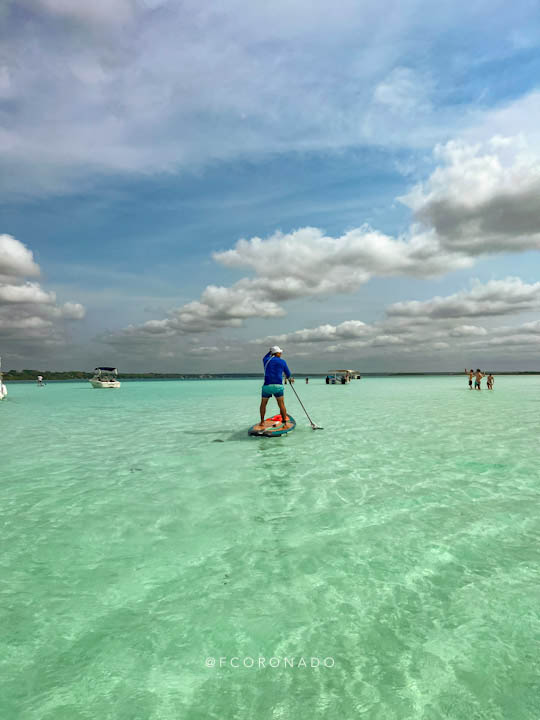 paddle en bacalar