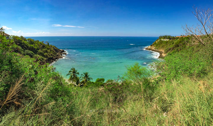 vista panoramica de playa carrizalillo