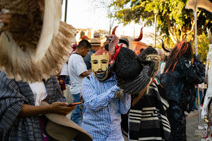 muestra de carnavales en Oaxaca