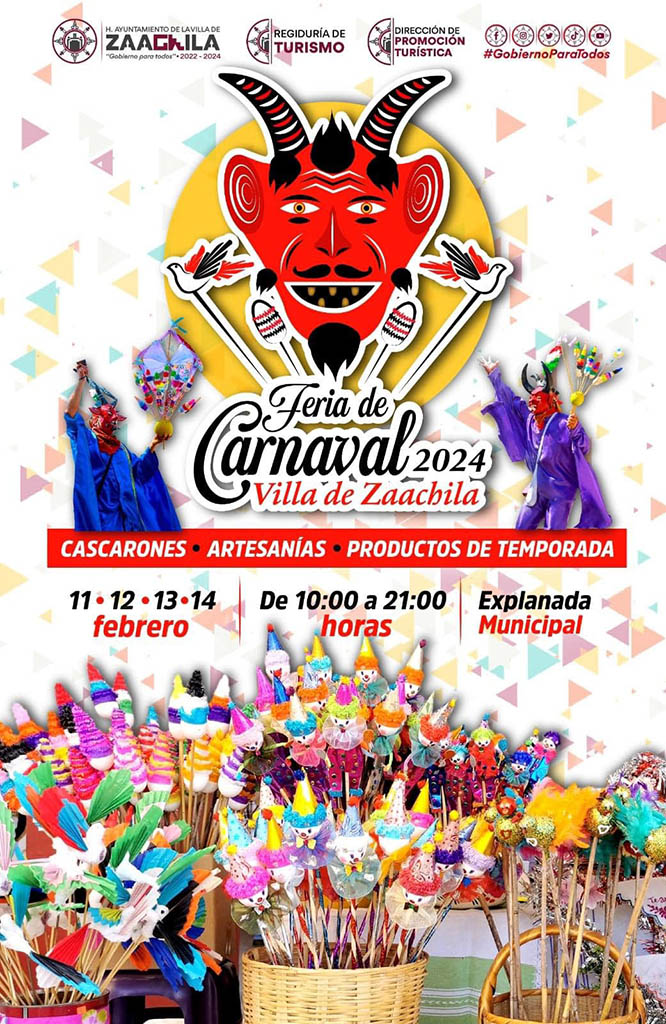 cartel del carnaval de zaachila