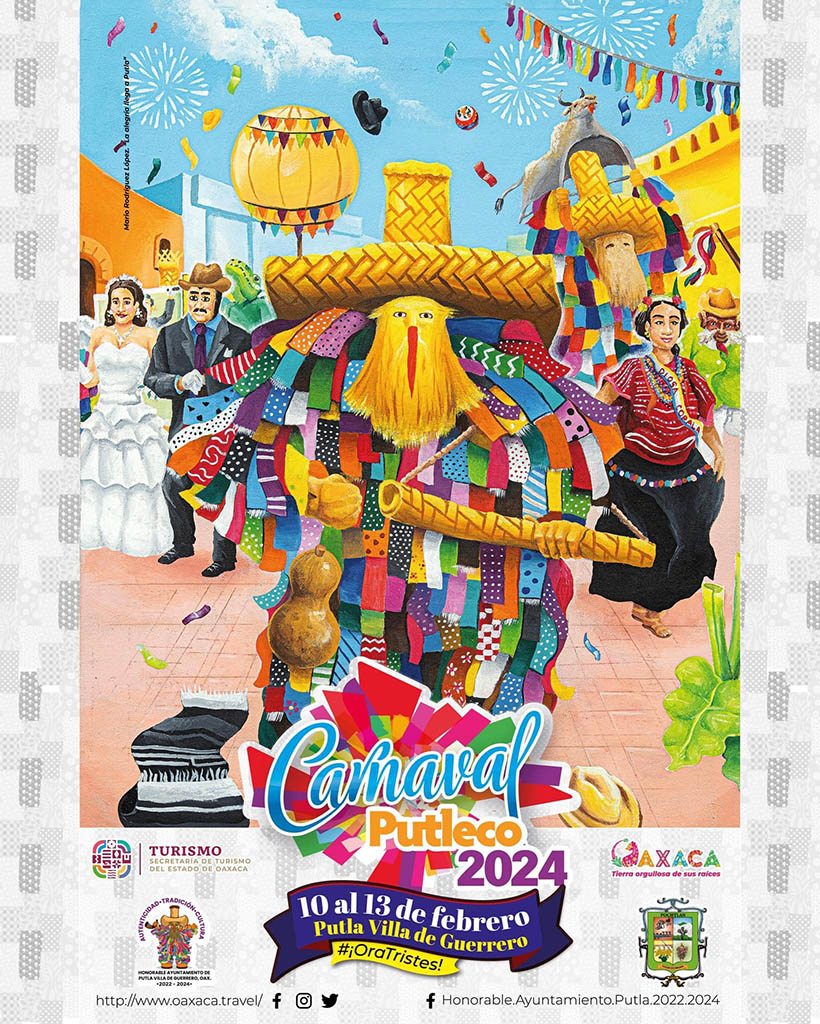 cartel del carnaval de putla de guerrero