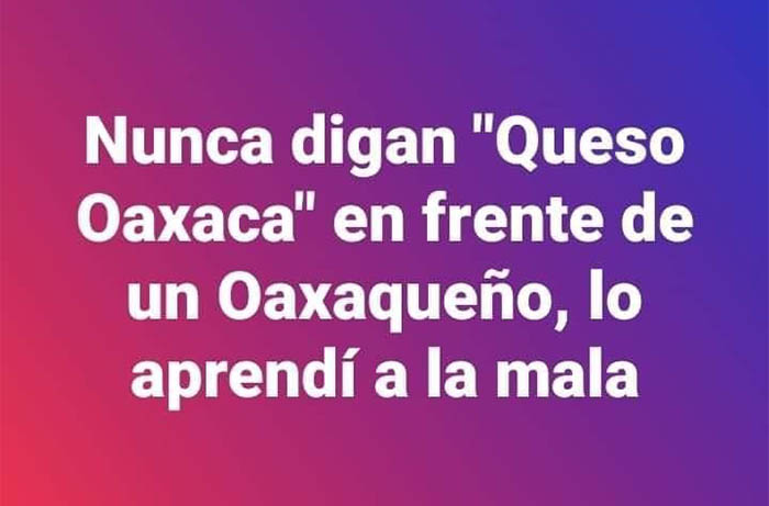 se dice quesillo no queso oaxaca