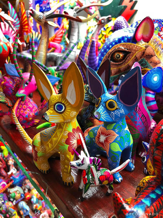 alebrijes de colores