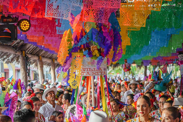 fiesta del cedral en cozumel