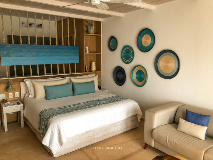 habitacion del hotel mystique blue de holbox