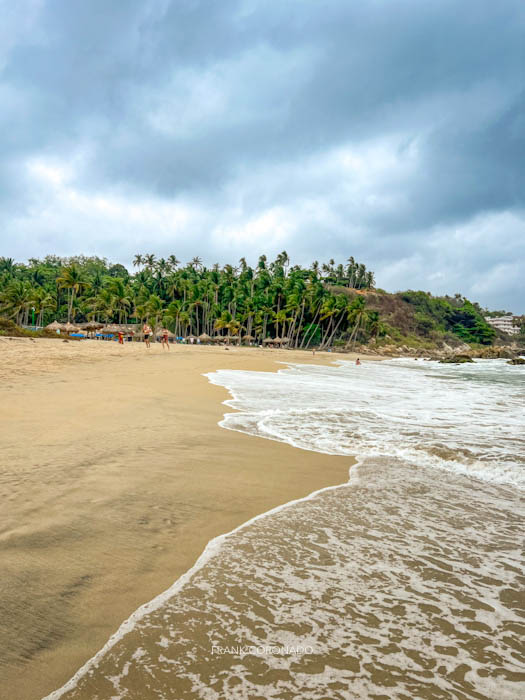 Playa en Puerto escondido Oaxaca