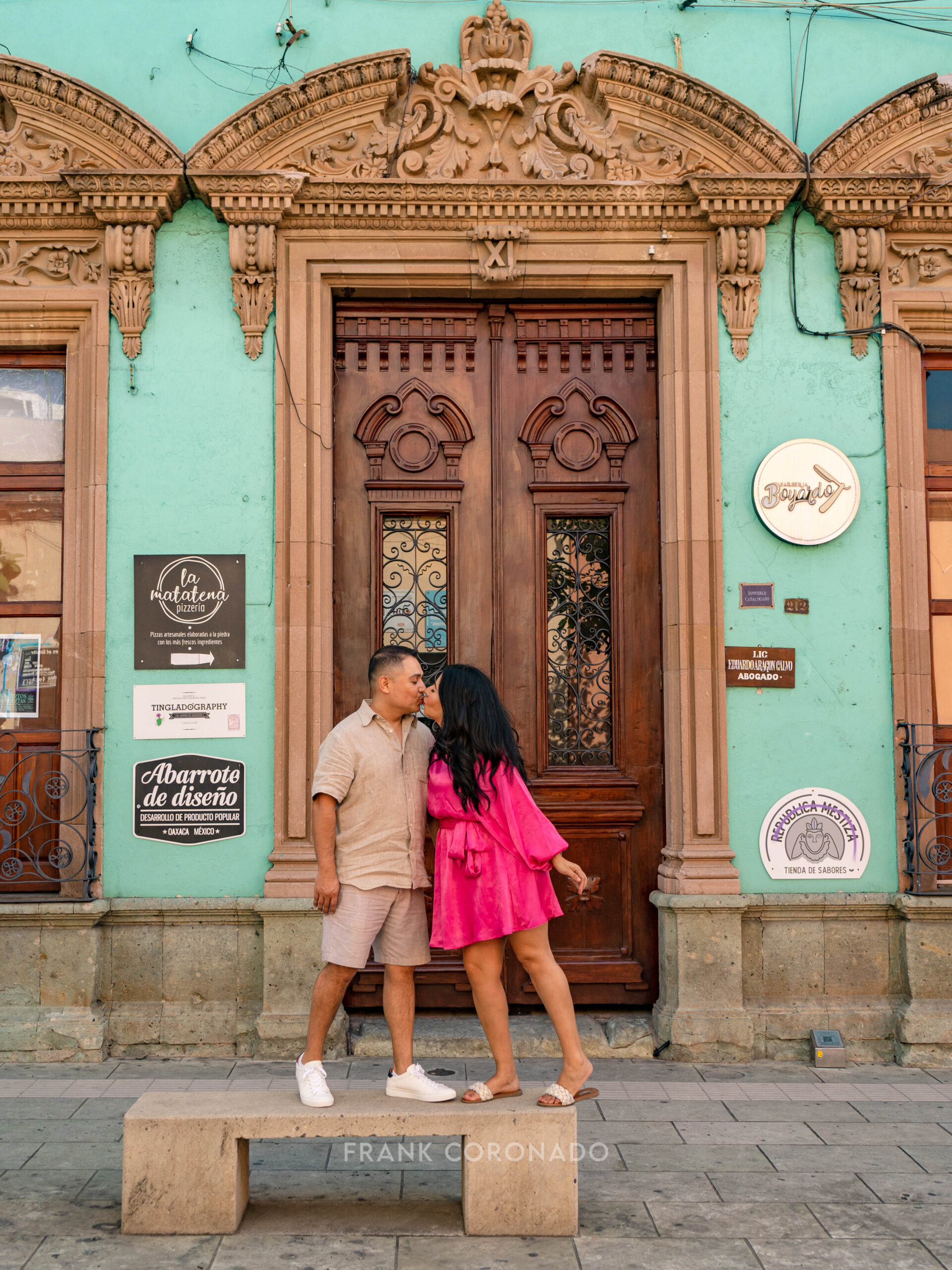 pareja de novios en oaxaca