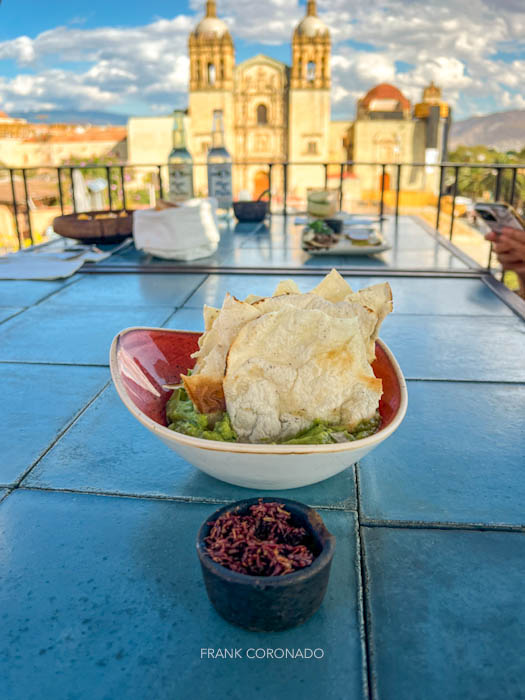 restaurante en Oaxaca con terraza