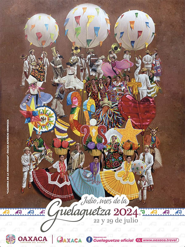 Cartel guelaguetza 2024