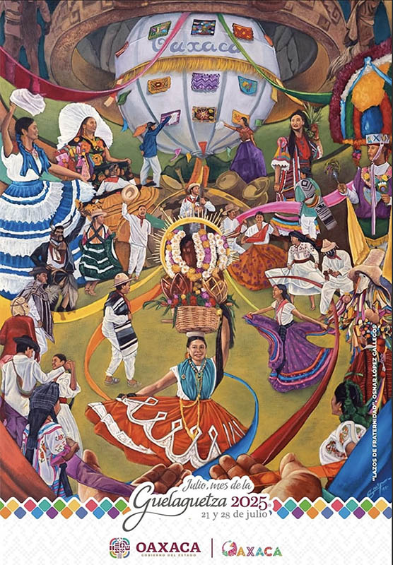 Cartel Guelaguetza 2025
