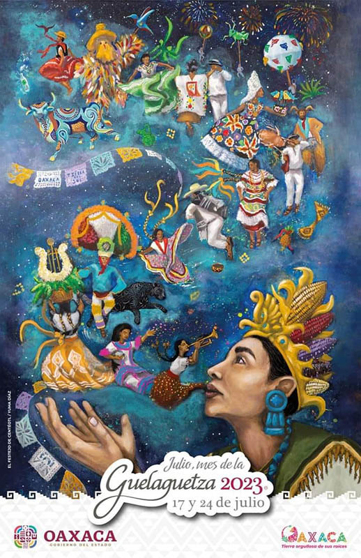 Cartel guelaguetza 2023