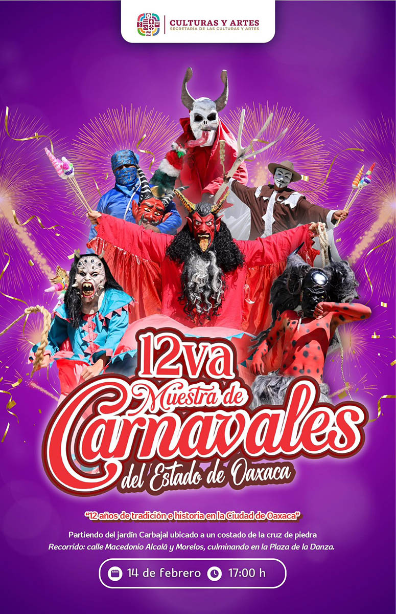 Muestra de Carnavales organizada por el Gobierno del Estado