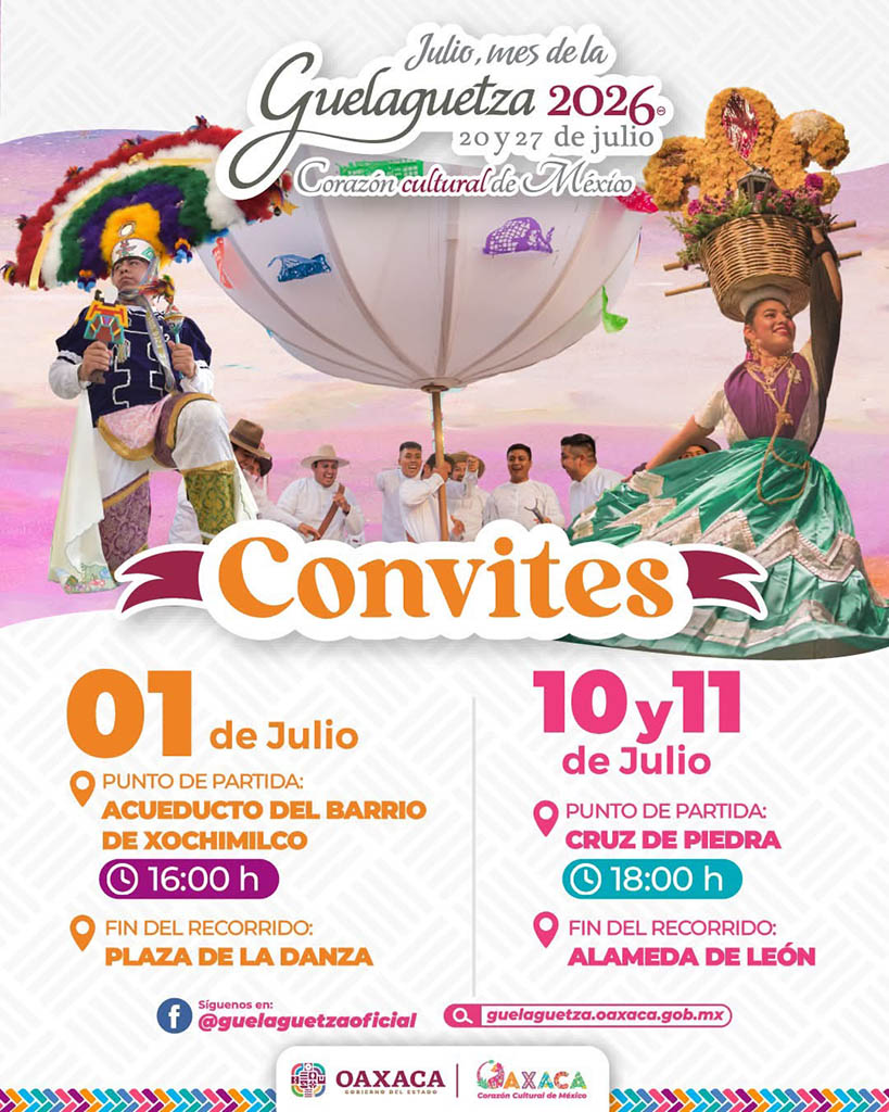 Convites de Guelaguetza<br />
