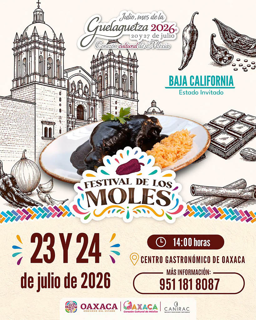 feria del mole en Oaxaca 2026