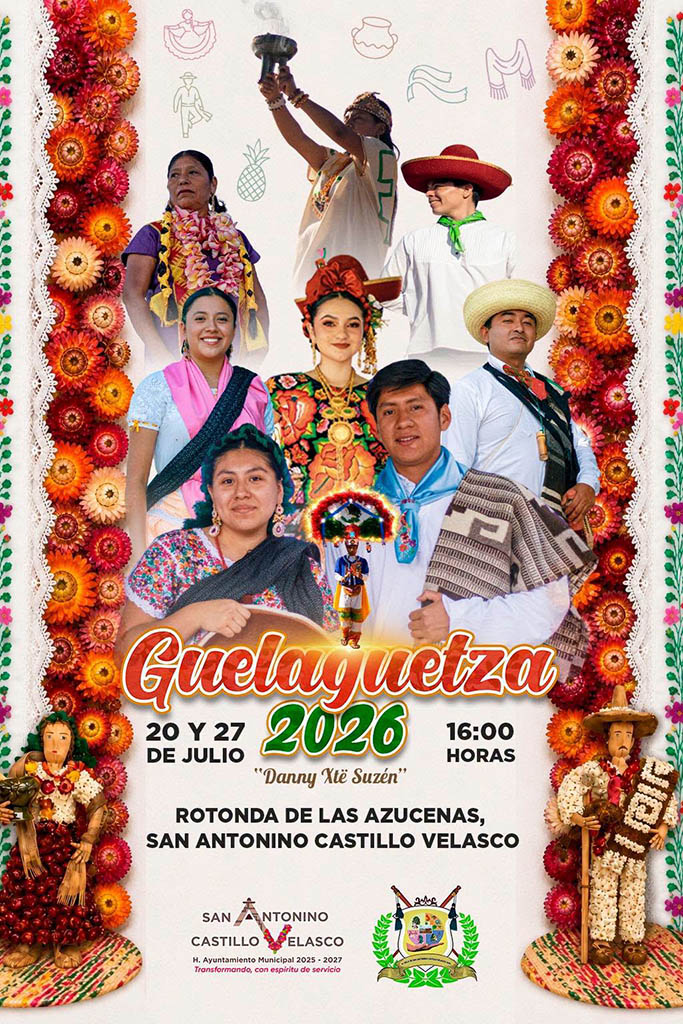 Guelaguetza San Antonino Castillo 2026