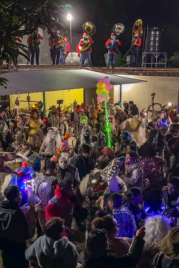 Muerteada en Oaxaca durante dia de muertos