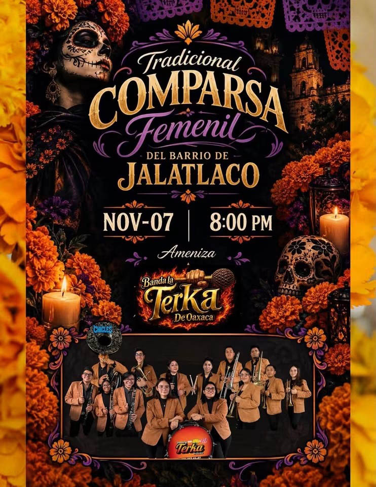 Comparsa Femenil en Jalatlaco