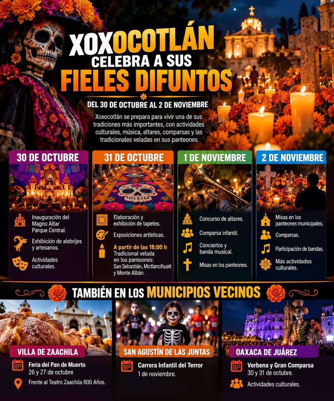 Dia de Muertos en Xoxocotlan