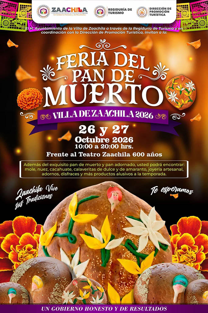 Feria del Pan de Muerto en Zaachila
