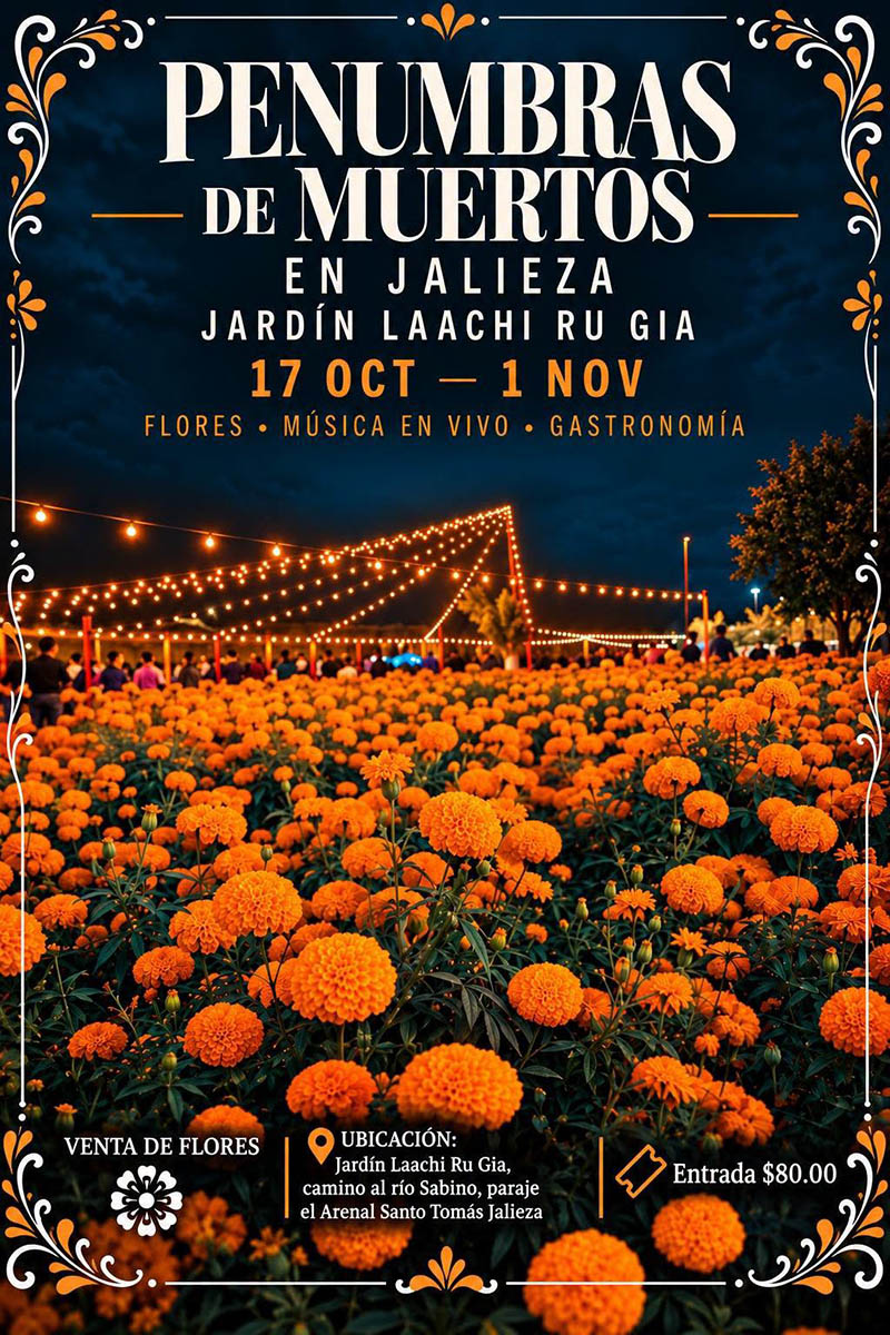 Jardin Iiluminado en Santo Tomas Jalieza<br />
