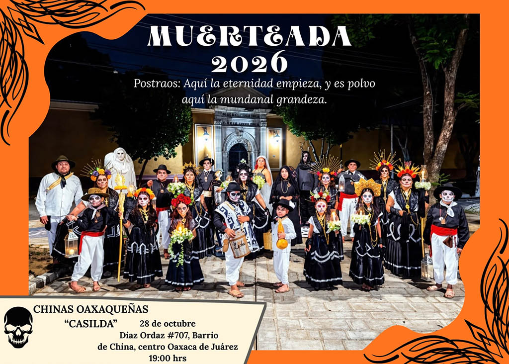 Muerteadas chinas oaxaqueñas de casilda