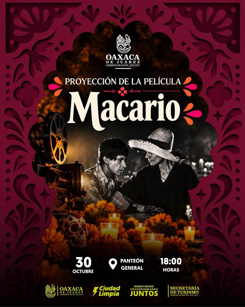 Pelicula Macario en Oaxaca