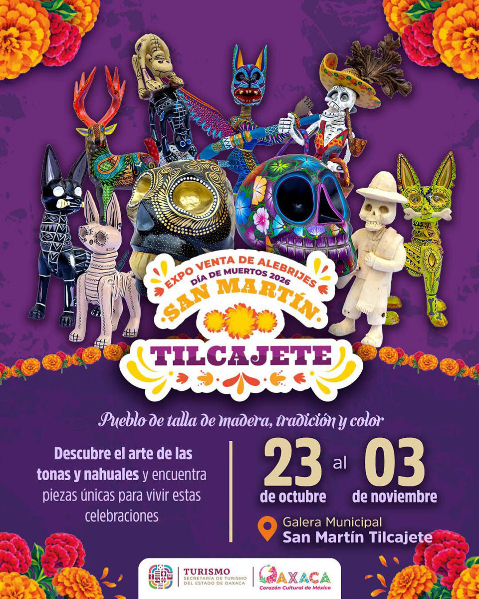 Expo ventas de alebrijes Tilcajete